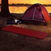 Leisure Sports Foam Sleep Pad 0.50" Thick Red Camping Mat for Cots, Tents, Hiking and Sleepovers with Carry Handle 387200ASP